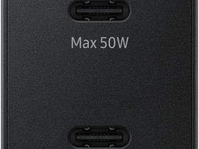 Сетевое зарядное устройство Samsung T5020 50Вт Double Type-C черный