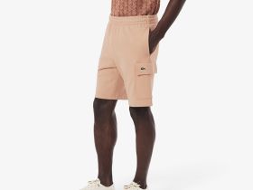 Мужские шорты Lacoste из органического хлопка