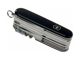 Нож перочинный Victorinox SwissChamp, сталь X55CrMo14, рукоять Cellidor®, черный