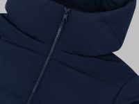 Длинный пуховик с натуральным пухом