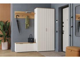Распашной шкаф Енссон 2-90x210 Белый