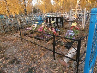 Могила Рябышева Ивана Ивановича, кавалера Ордена Славы трех степеней (1906-1988 гг.)