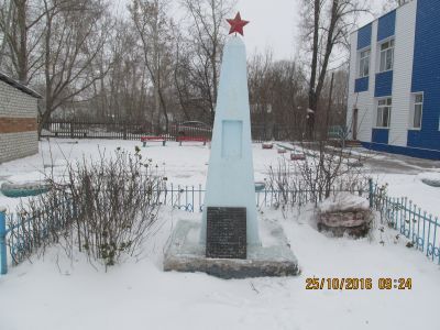 Братская могила партизан