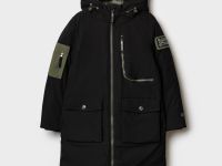 Пальто текстильное с полиуретановым покрытием для мальчиков