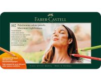 Набор карандашей цветные Faber-Castell "Polychromos" 102 цв., заточен., метал. коробка