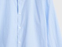 Рубашка в клетку виши, Голубой