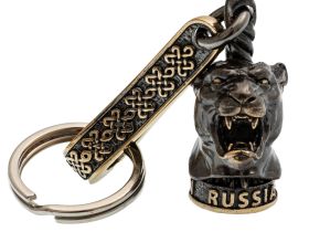 Брелок Пантера, бронза