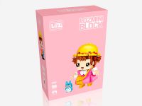 1464_MK Конструктор Девочка в шляпе