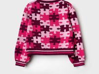 Кардиган трикотажный для девочек