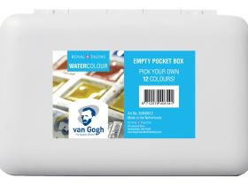 Пенал для акварельных красок Talens "Van Gogh" ПУСТОЙ
