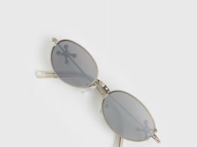 Солнцезащитные очки для девочек, Серебряный