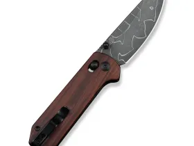 Складной нож CIVIVI Yonder, сталь Jagged Damascus, рукоять Guibourtia Wood