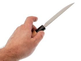 Набор из 5 кухонных ножей Fissman Pascual, деревянная подставка