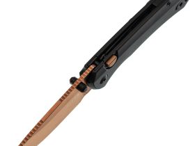 Складной нож Kizer T1 BD, сталь Elmax, рукоять титан, черный