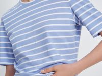 Футболка в полоску из хлопка