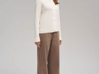 Кардиган прямого кроя с шерстью