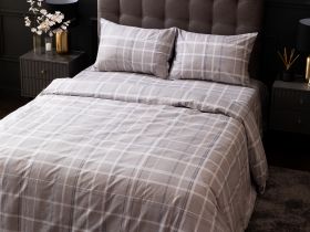 Постельное белье Rigoroso, серое