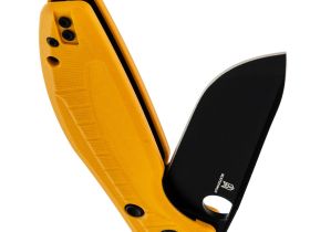 Складной нож Bestech Knives Angry Owl, сталь D2, рукоять G10, желтый