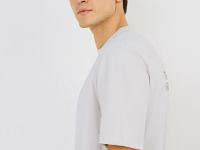 Футболка с текстовым принтом, Белый