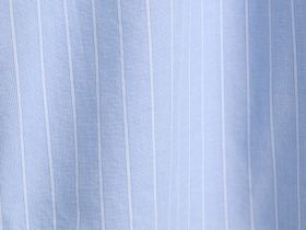 Рубашка в полоску с карманами, Голубой