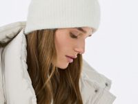 Вязаная шапка, Бежевый