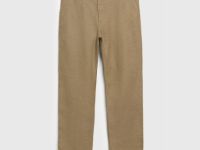 Брюки изо льна, Бежевый