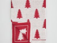 Плед Красная сосна/Abete rosso, красный