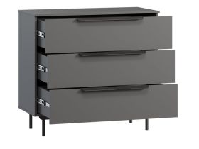 Комод Квелен 96x89 Графитовый