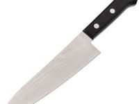 Кухонный Шеф нож Tojiro Western Knife F-332, сталь VG-10, рукоять стабилизированная древесина, черный