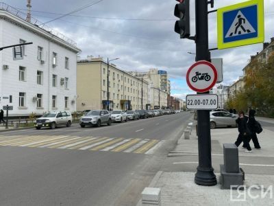 Мотоциклистам запретили ездить ночью по центру Якутска