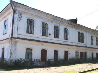 Главная контора льнопрядильной фабрики Брюханова