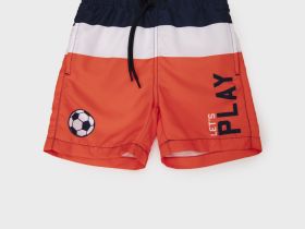 Шорты текстильные плавательные для мальчиков, средней длины