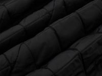 Утепленная стеганая юбка миди