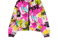 Толстовка трикотажная для девочек