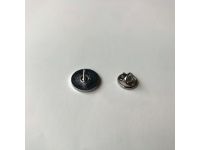 Значок эмалированный "Книгоголики" white