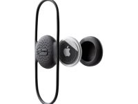 Держатель для смарт трекера Bone AirTag Bike Strap с креплением под седло за релинги (черный)