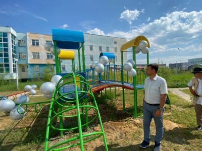 В Якутском детском противотуберкулёзном диспансере установили игровой комплекс