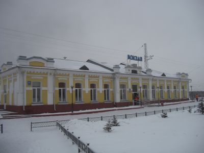 Железнодорожный вокзал станции Кольчугино