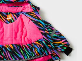 Комплект текстильный с полиуретановым покрытием для девочек: куртка, полукомбинезон