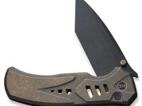 Складной нож WE Knife Zentron, сталь M390, рукоять титан
