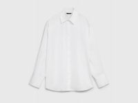 Блузка из сатина, Белый