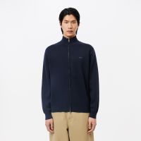 Мужской шерстяной свитер Lacoste на молнии