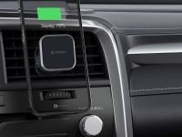 Автомобильный держатель Deppa (55198) Mage Air 3/поворот телефона 360° (черный)