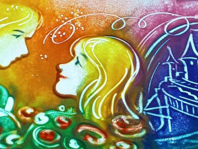Сказка с органом и песочной анимацией. Снежная королева