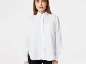 Женская рубашка Lacoste оверсайз