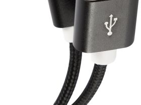 Кабель Red Line Nylon USB / Apple Lightning 1 м Чёрный
