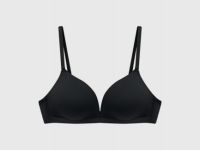 Бюстгальтер с формованными чашками, Черный