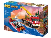 Бриксити AB-1315 Конструктор Пожарный грузовик и лодка: Отряд Факел