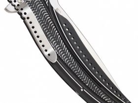Складной нож CRKT Ripple Charcoal, сталь Acuto 440, рукоять нержавеющая сталь 420J2