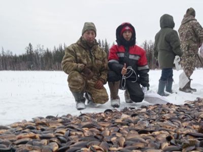 Фото: сезон традиционной подледной рыбалки мунхи в Якутии